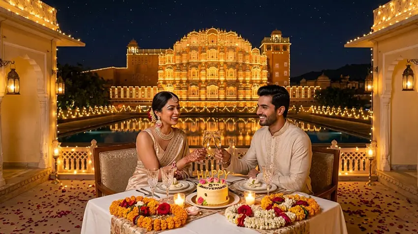 Anniversary Trip India | Romantic Rajasthan & Taj Mahal Experiences