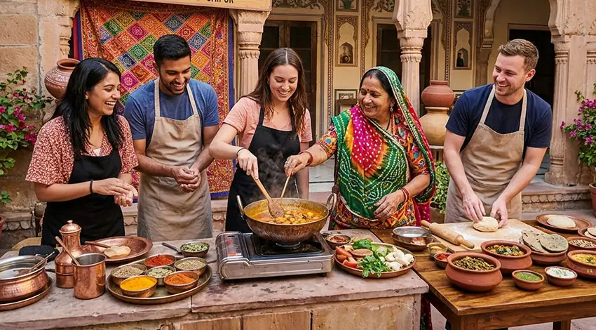 Cooking Classes & Food Experiences in Rajasthan