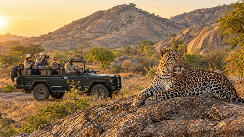 Jawai Leopard Safari Private Jeep