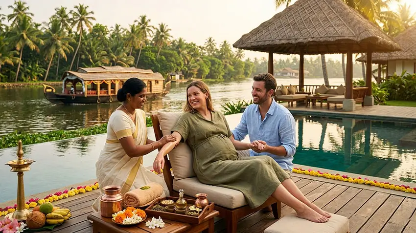 Kerala Babymoon Guide: Best Ayurveda Resorts for Pregnancy Relaxation