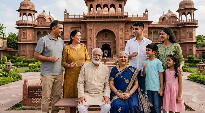 Luxury Multi-Generational Family Tours in India | Private Family Holidays