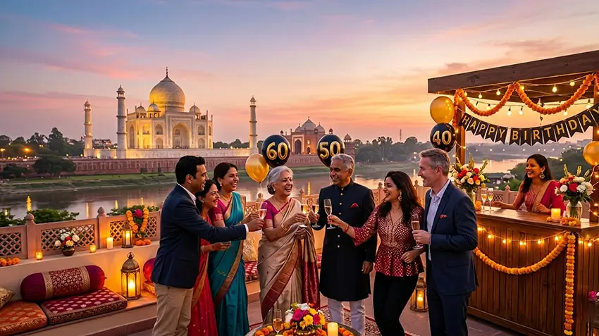 Milestone Birthday Trip India | 40th 50th 60th Group Celebration Ideas