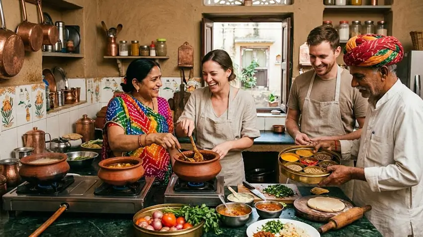 Private Cooking Class in Jaipur | Authentic Family Experience