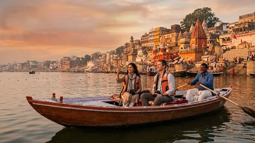 Private Sunrise Boat Ride in Varanasi | Ganges Boat Hire