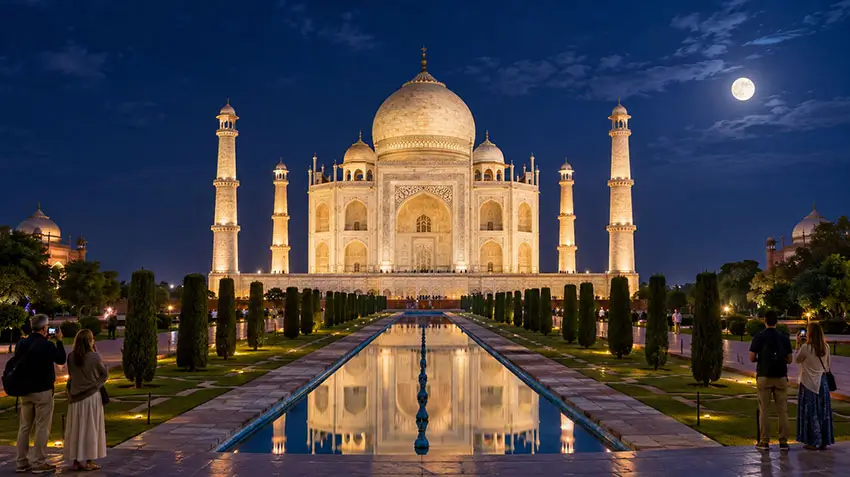 Taj Mahal Night Viewing Tickets