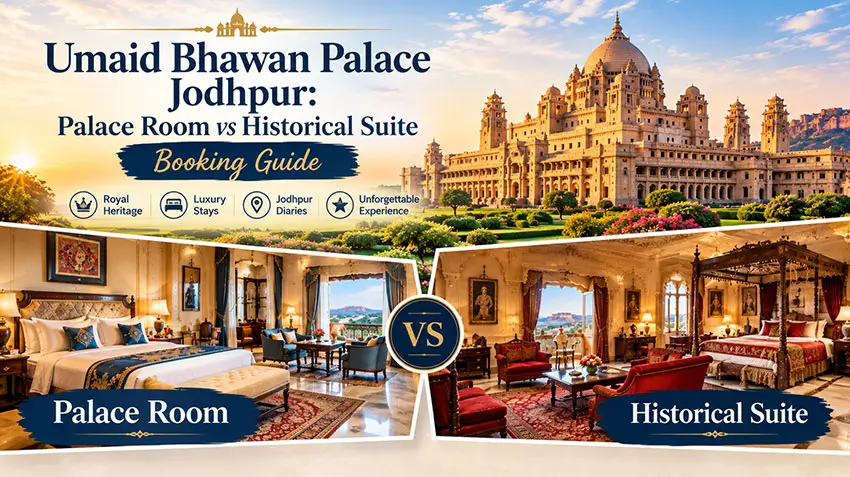 Umaid Bhawan Palace: Palace Room vs Historical Suite