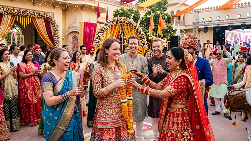 Visiting an Indian Wedding