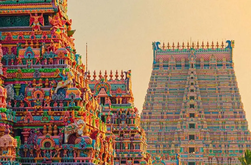 Golden Triangle Tour with Tamil Nadu Temples