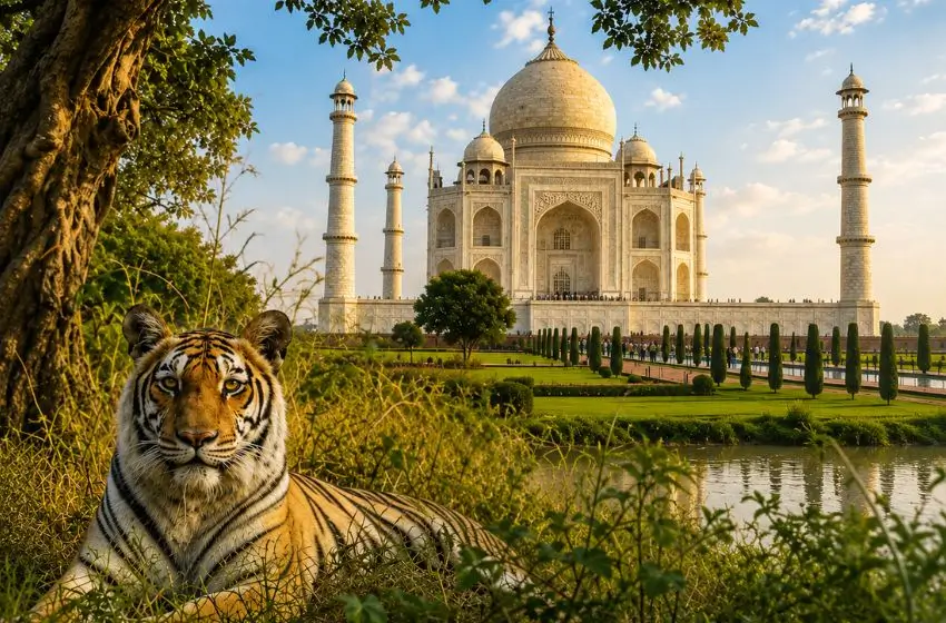 Luxury Tigers & Taj Mahal Tour with Rajasthan Palaces | 10 Days Private Luxury India Safari