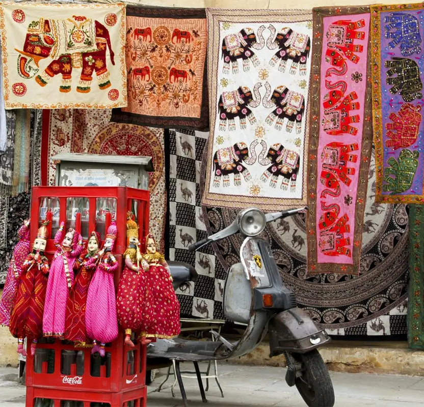 Half Day Jaipur Shopping Tour with Local Markets | Private Jaipur Shopping Tour by Car