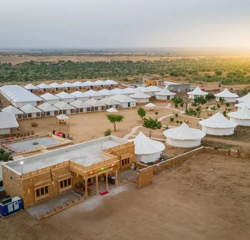 Rajasthan Luxury Desert Camp with Taj & Oberoi Hotels – 1