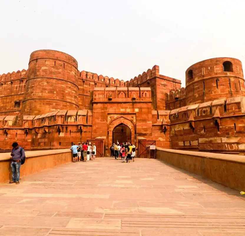 Same Day Agra Taj Mahal Tour from Delhi by Tempo Traveller