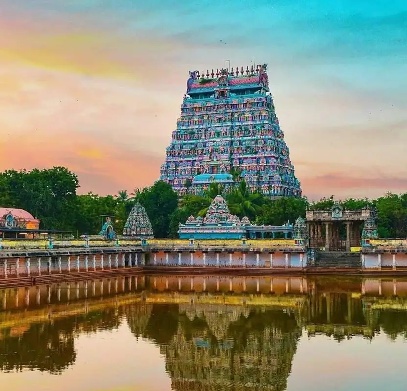 Golden Triangle Tour with Tamil Nadu Temples