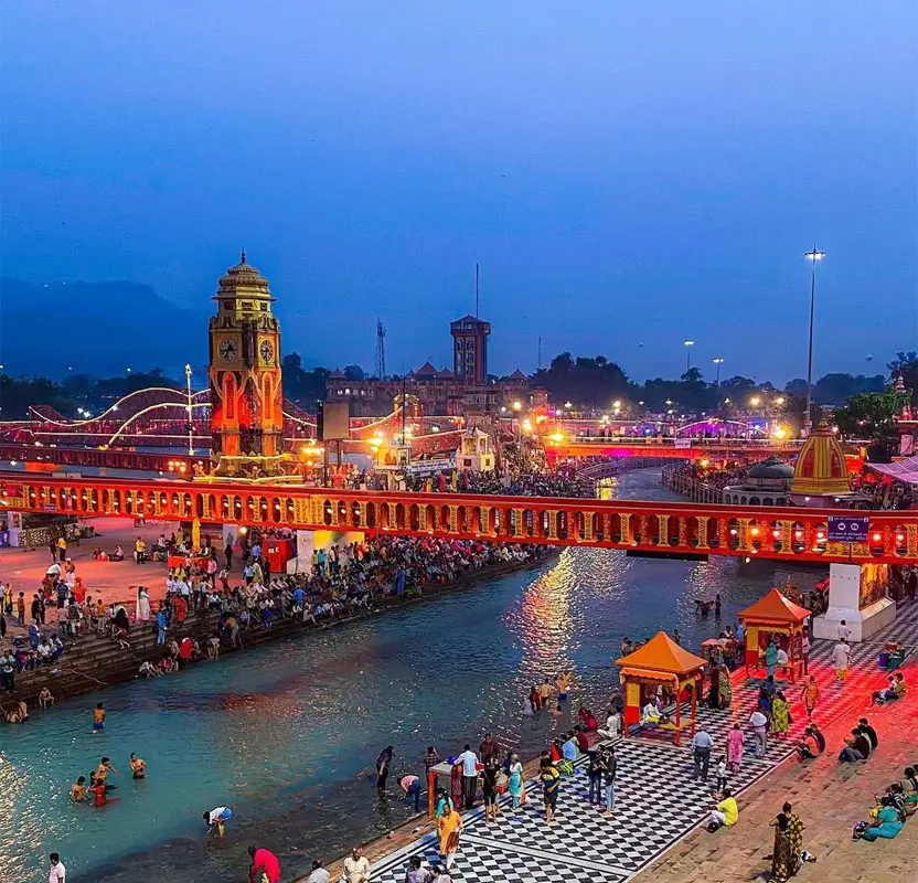 Golden Triangle Tour with Haridwar & Rishikesh