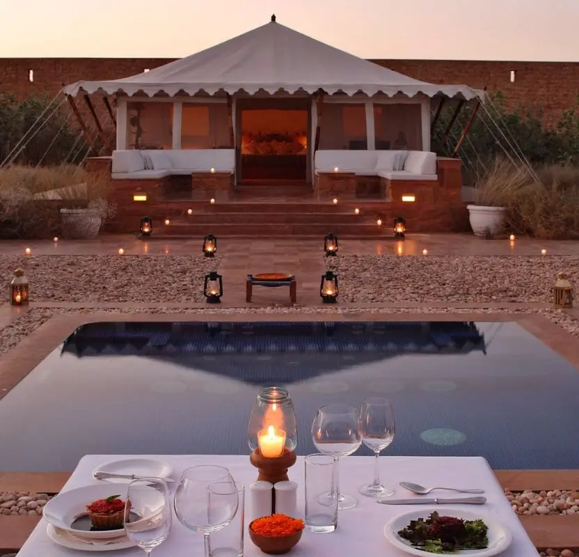 Luxury Rajasthan Honeymoon Tour with Lake Palace & Desert Camp | 10 Days Private Romantic Rajasthan Journey
