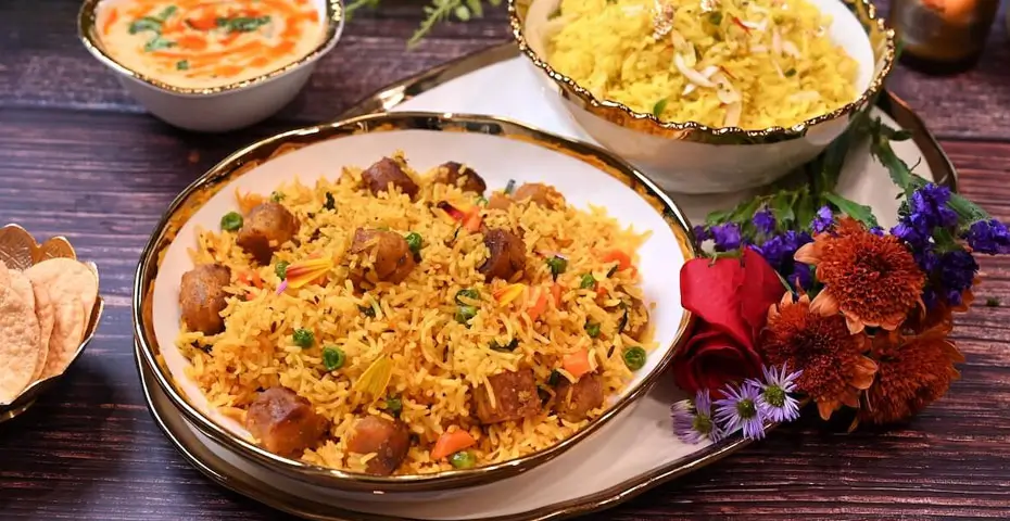 Besan-ke-Gatte-Pulao